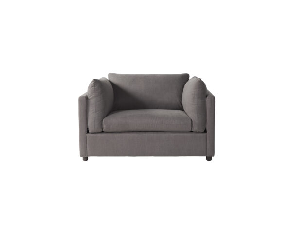 dark Grey chair and 1/2