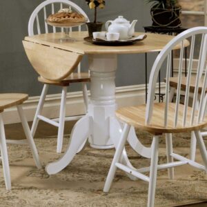 Drop Leaf Table & 2 Chairs