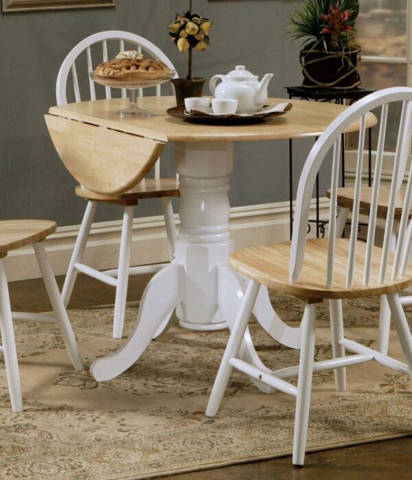 Drop Leaf Table & 2 Chairs